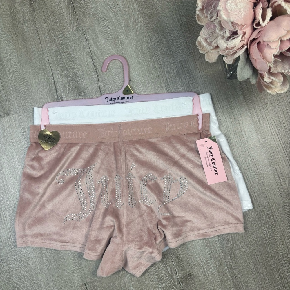 Juicy Couture 2 pack Velour Loungewear/ Pajama Shorts Small